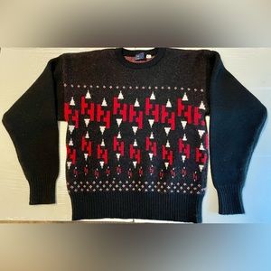 Vintage Sportaround brand Men’s L 100% Wool Sweater 🐑